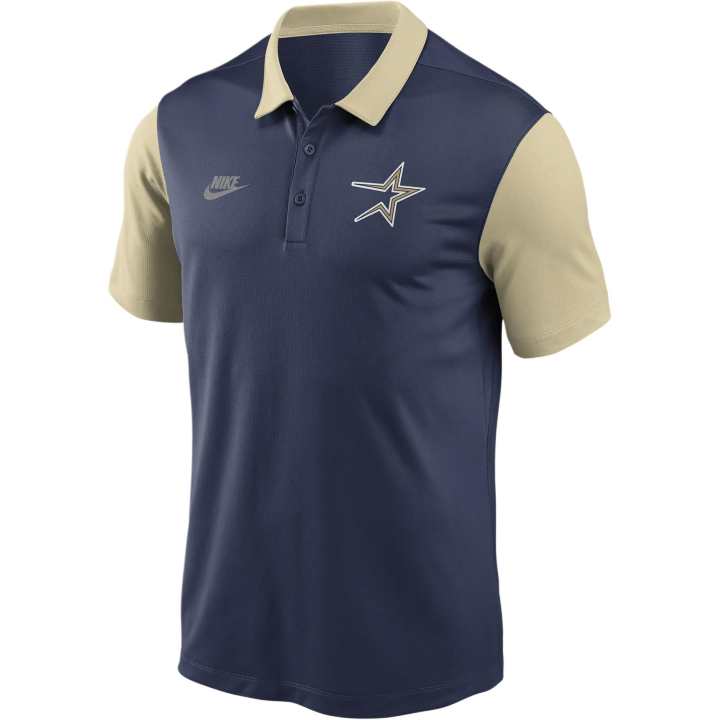 Nike Nike MLB Collaboration Houston Astros Polo Shirt Houston Astros Men's Marine Blue