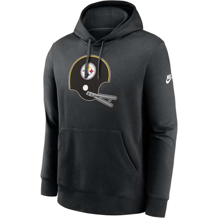 Nike Nike Pittsburgh Steelers Rewind Club Logo Men's Nike Nfl Pullover Hoodie