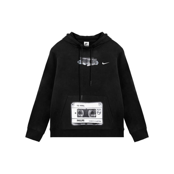 Nike Nike Sweatshirts Unisex Black Hooded Thickened Regular