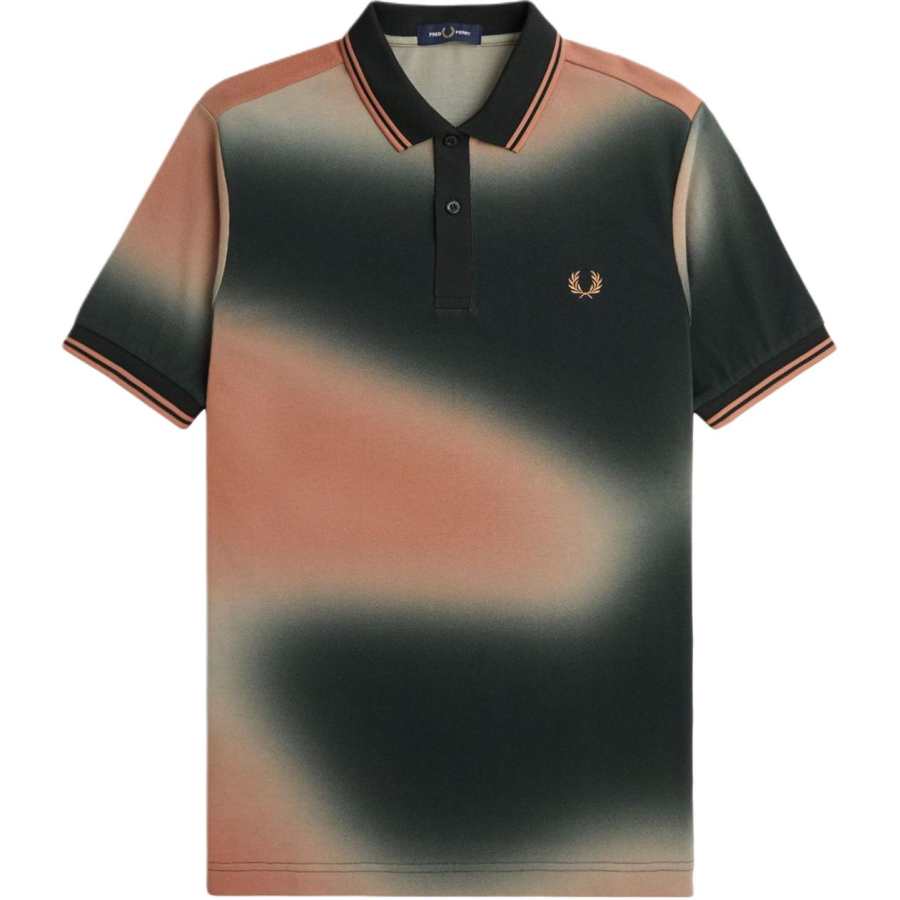 FRED PERRY FRED PERRY SS24 Shirt Men's Night Green