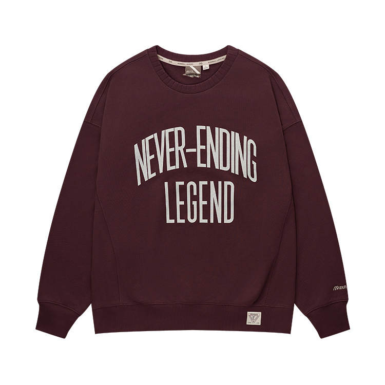 Mizuno Mizuno Sweatshirts Unisex Crew Neck Moderate Regular