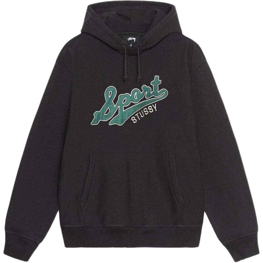 Stussy Stussy Satin Patch Oversized Hoodie
