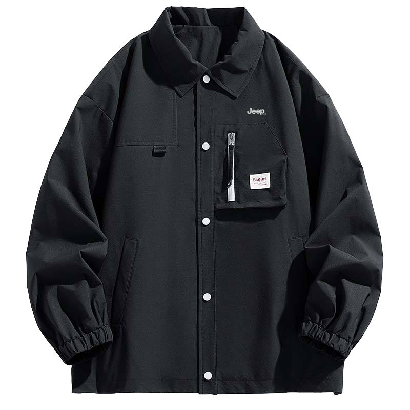 Jeep Jeep Shirts Unisex Lapel Thin Shirt