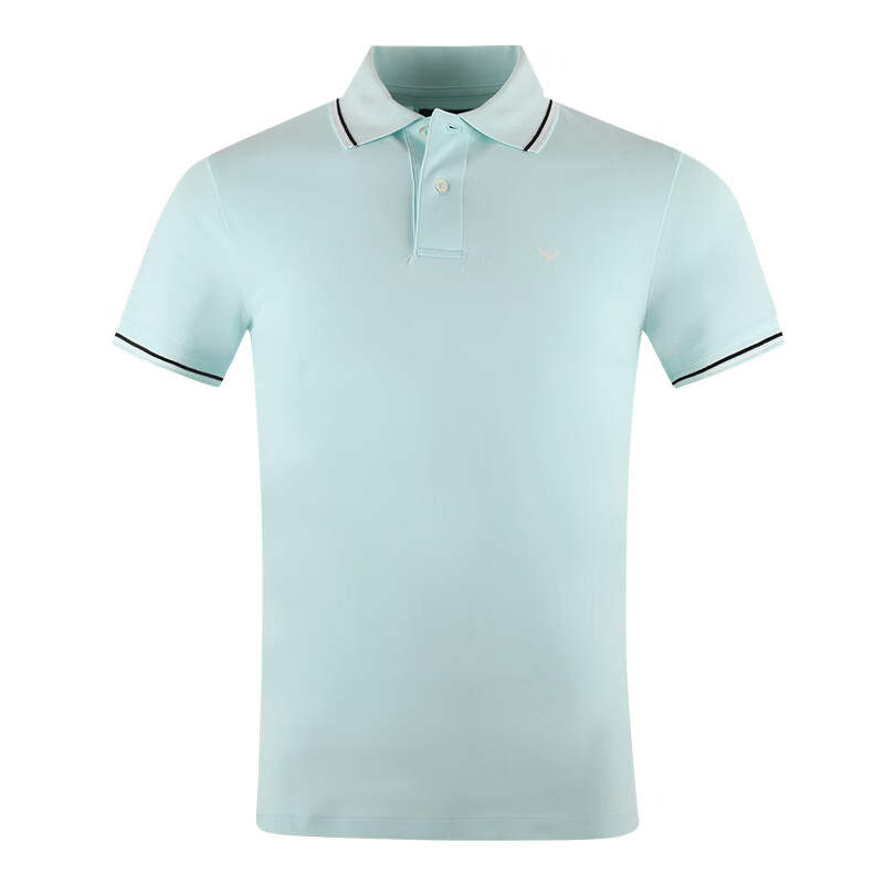 EMPORIO ARMANI Polo Shirt Men's Cyan