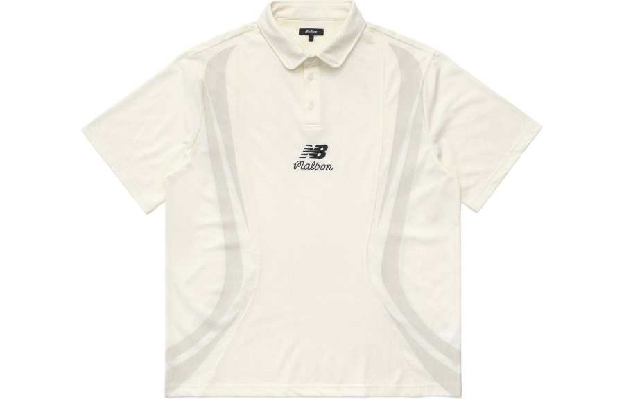 New Balance New Balance x MALBON Polo Shirt Unisex White