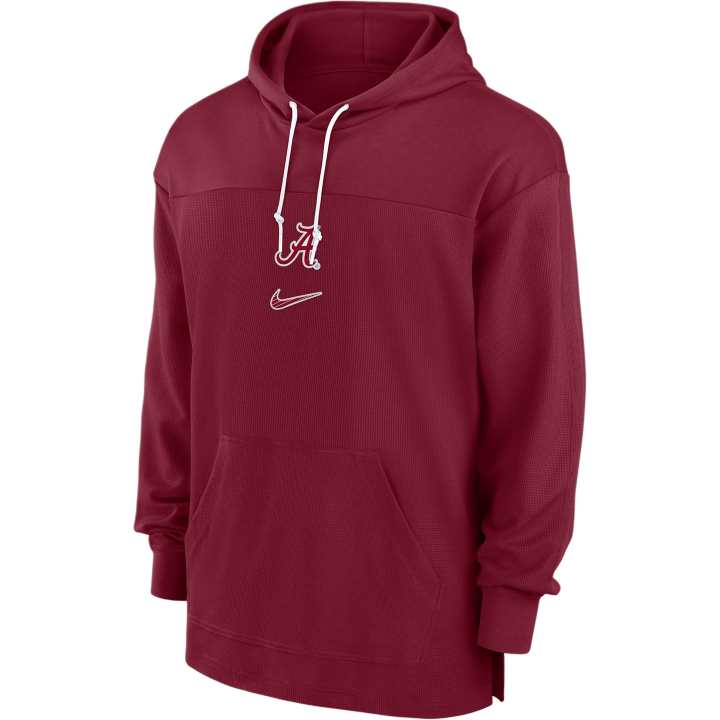 Nike Nike Alabama Tide Sideline Jersey Men's Nike Dri-FIT College Pullover Hoodie
