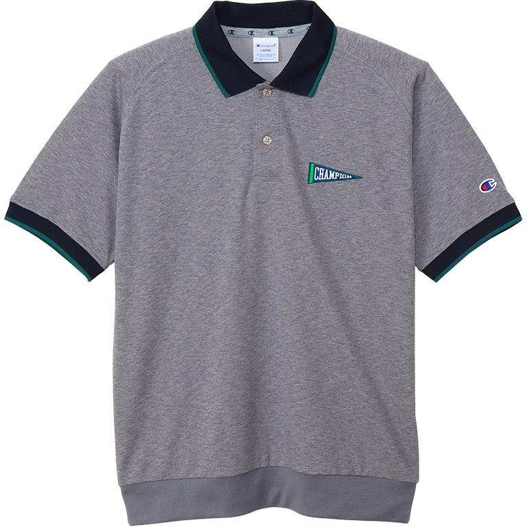 Champion Polo Shirt Unisex Charcoal