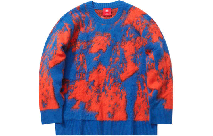 Li-Ning Li Ning Sweaters Unisex Blue Crew Neck Moderate Other