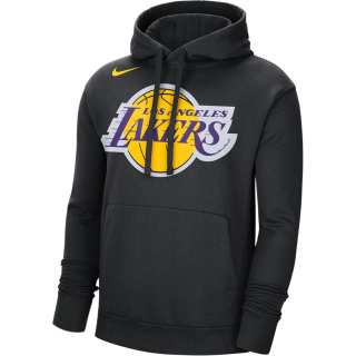 Nike Nba Los Angeles Lakers Fleece Pullover Loose Fit Hoodie