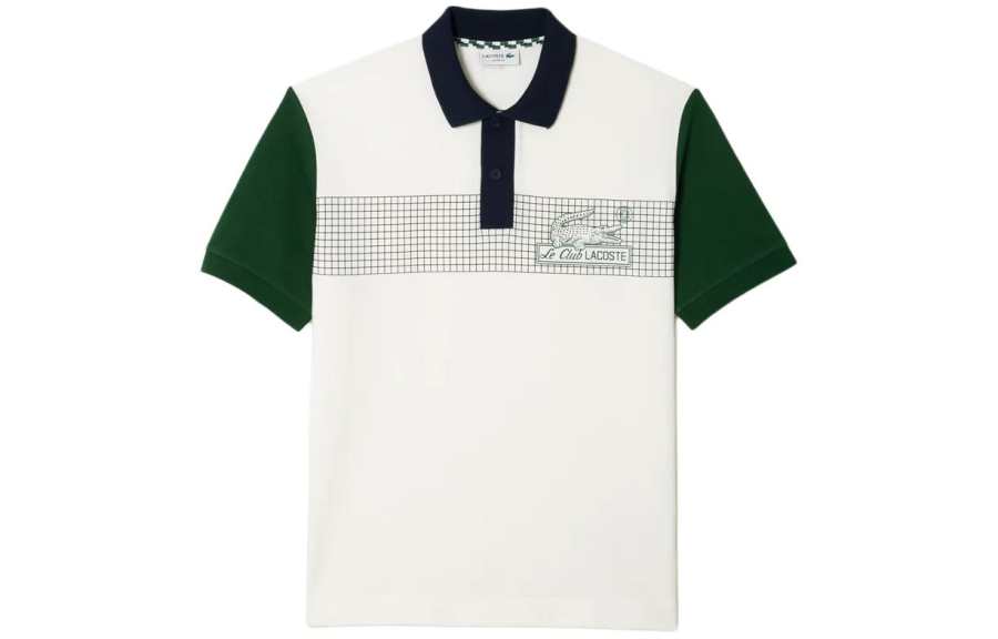 LACOSTE Polo Shirts Men's Polo Collar Moderate Other