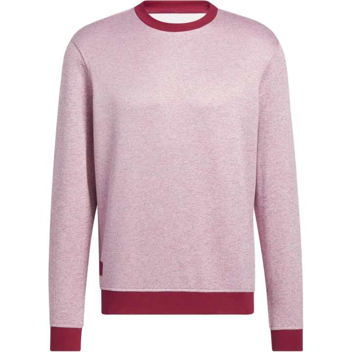 Adidas Adidas GO to CREWNECK PULLOVER Sweatshirt Men's Traditional Burgundy Red/Nearly Pink