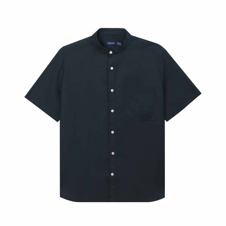 NAUTICA Shirts Men's Stand Collar Moderate Other