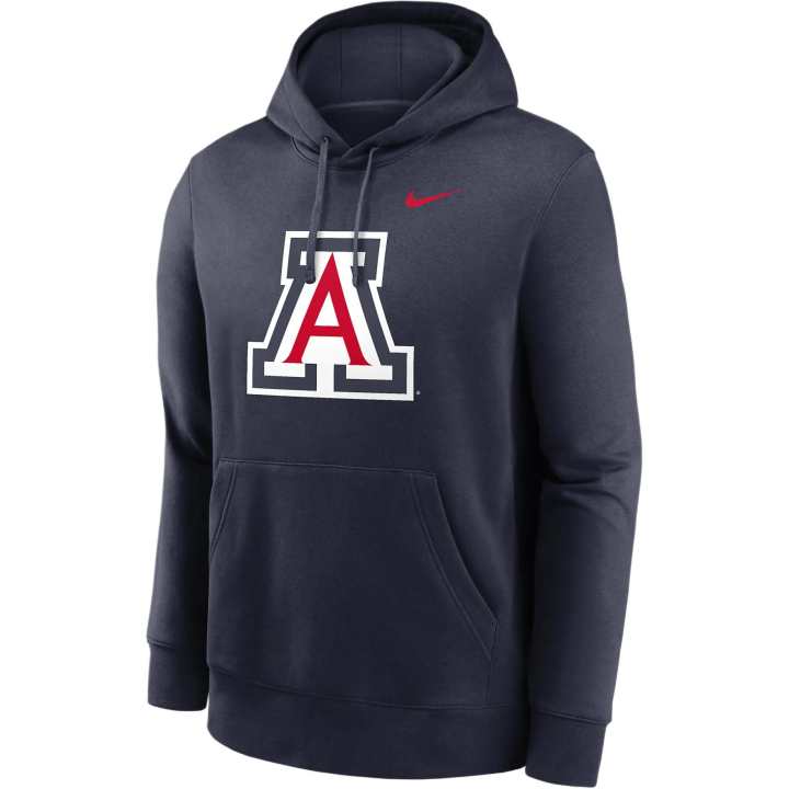 Nike Nike Arizona Wildcats Primetime Evergreen Club Primary Logo Men's Nike College Pullover Hoodie
