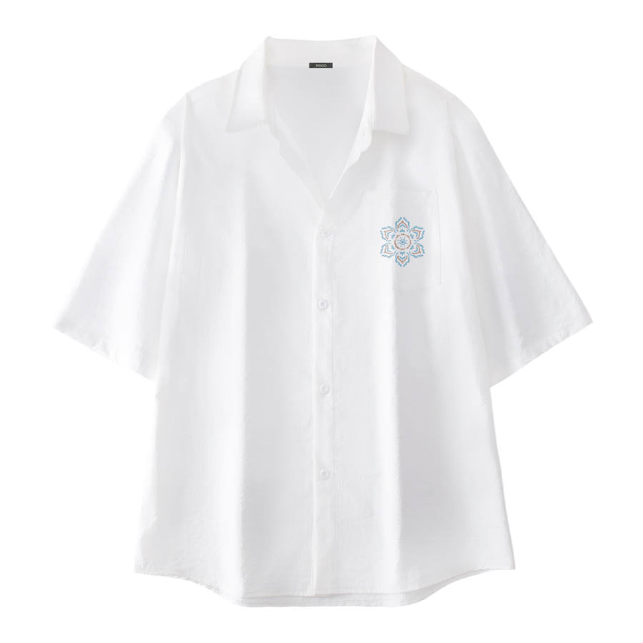 MINISO MINISO Shirts Unisex Lapel Moderate Other