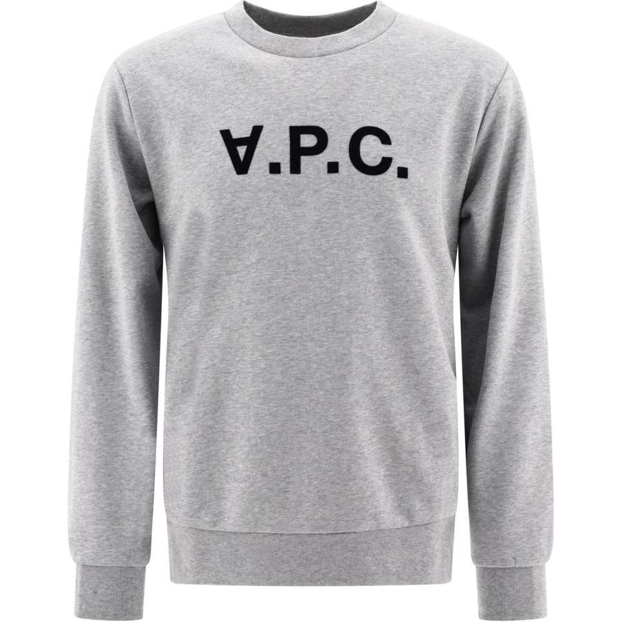 A.P.C A.P.C . Logo Printed Crewneck Sweatshirt