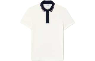 LACOSTE Polo Shirts Men's White
