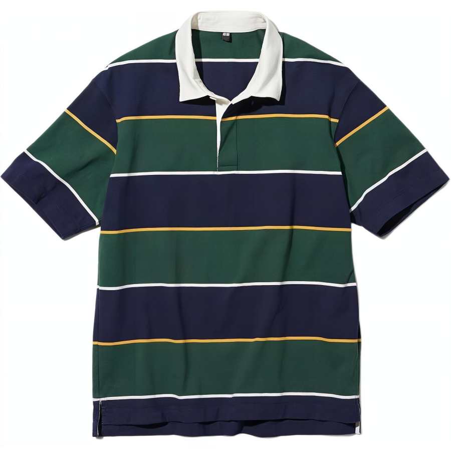 UNIQLO Polo Shirt Men's Dark Green