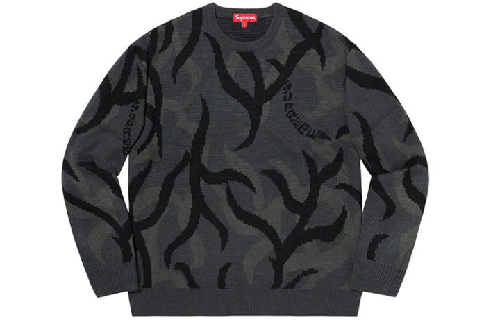 Supreme Supreme Tribal Camo Sweater