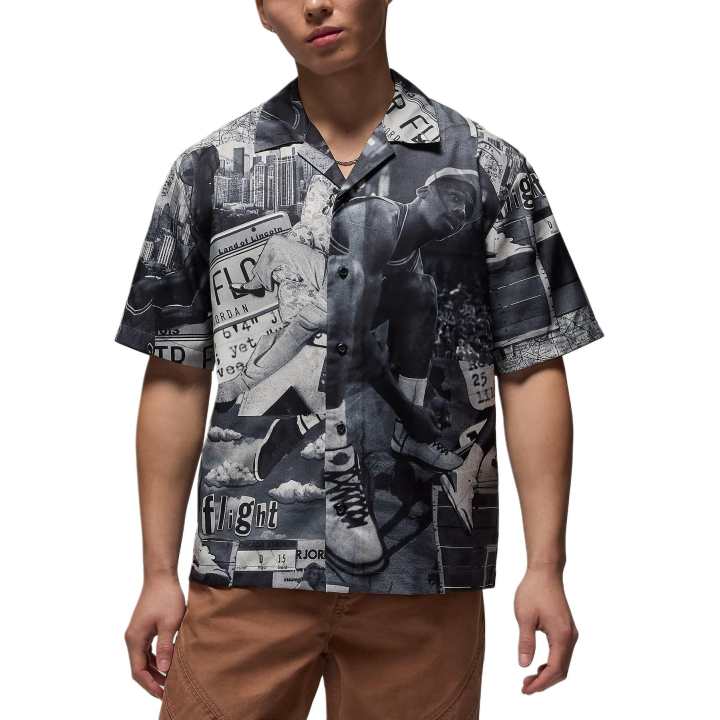 Jordan Jordan ESSENTIALS Shirt Men's Sail White/Black