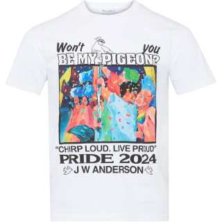 JW Anderson Graphic print Organic cotton T shirt