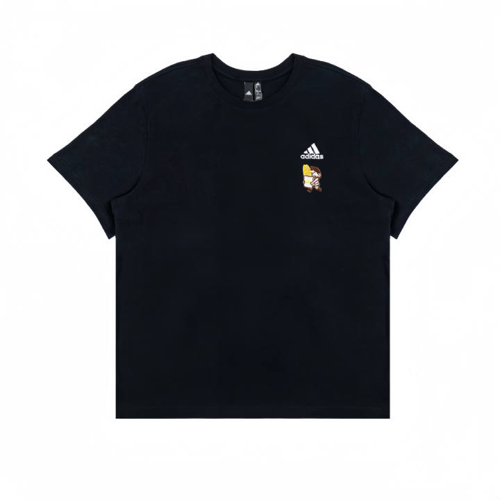Adidas Adidas T Shirts Unisex Black Crew Neck Moderate Other