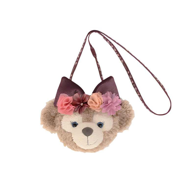 Disney Plush Crossbody Bags Unisex Khaki