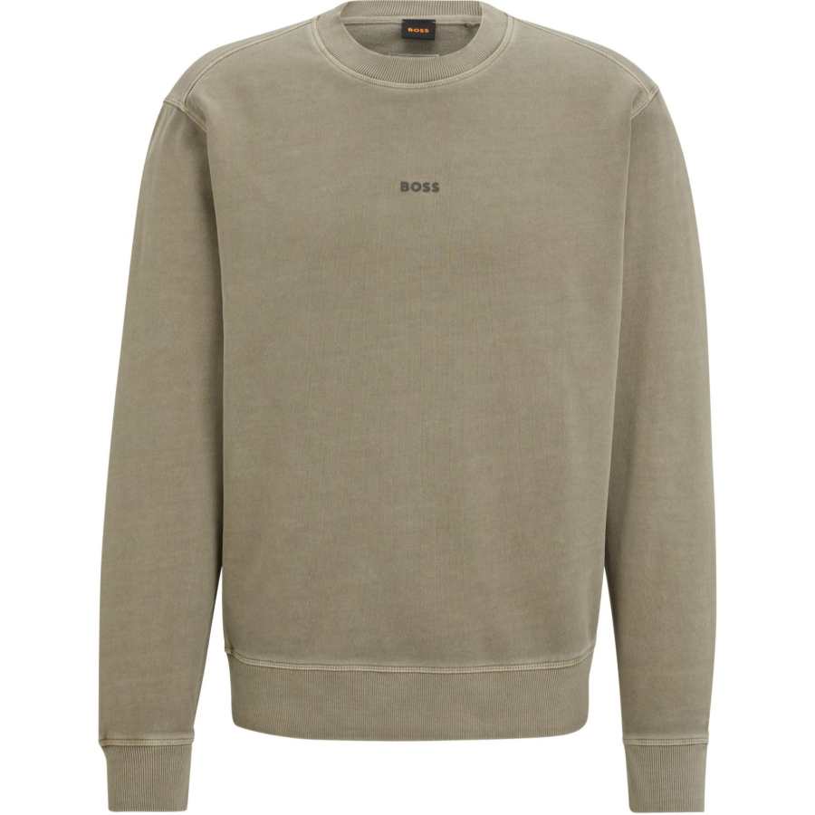 HUGO BOSS Logo-print Cotton Sweatshirt