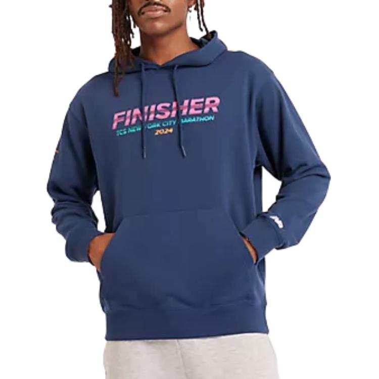 New Balance New Balance NYC MarathonFrench Terry FW24 Sweatshirt Men's Marine Blue