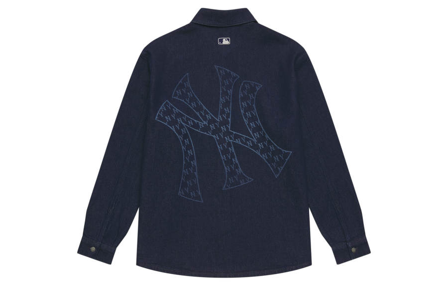 MLB MLB MONOGRAM 24FW Shirt Unisex Dark Marine Blue