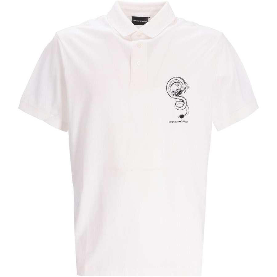 EMPORIO ARMANI Polo Shirt Men's White