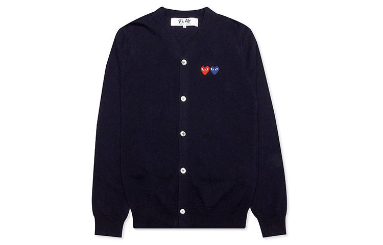 CDG Play CDG Play Sweater Men's Marine Blue