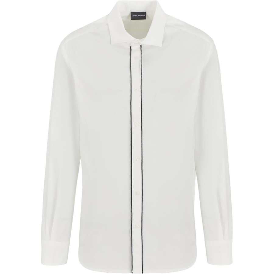EMPORIO ARMANI Shirt Men's Warm White