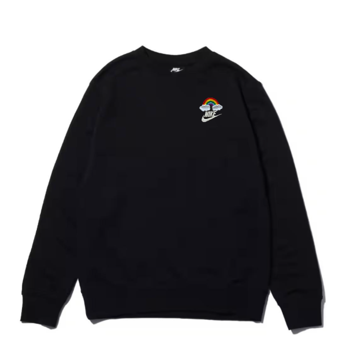 Nike Nike Sweatshirts Unisex Black Crew Neck Moderate Regular