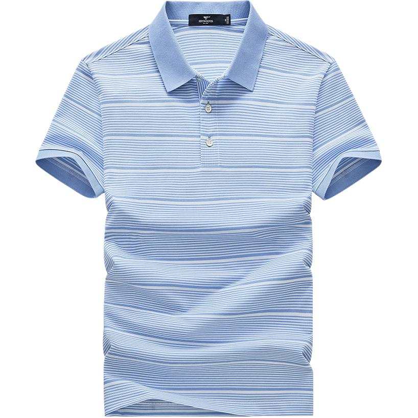 SEPTWOLVES SEPTWOLVES Polo Shirt Men's Light Blue
