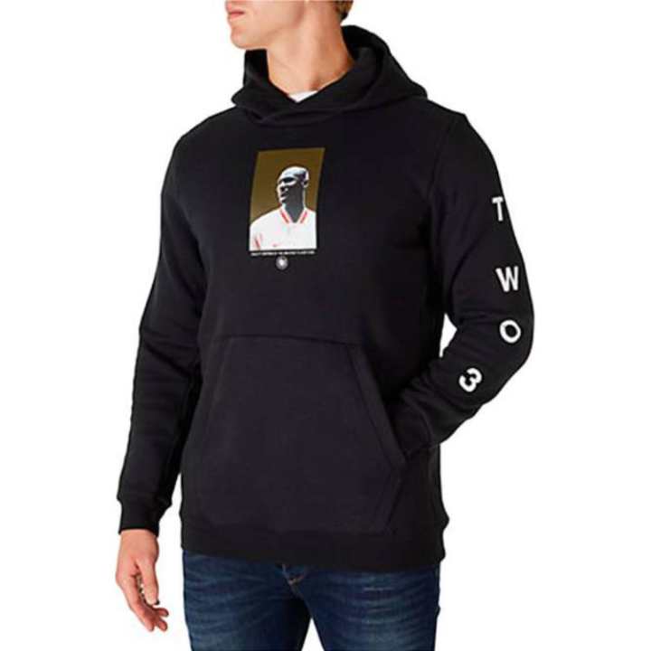Nike Nike Sweatshirts Men's Black Hooded Moderate Regular
