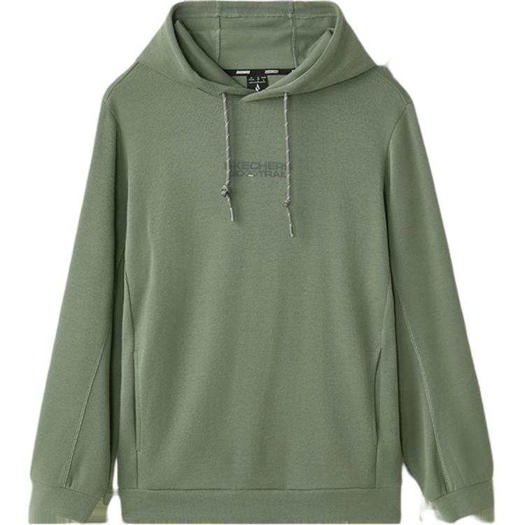 Skechers Wilderness Outdoor Collection Sweatshirt Men's Flax Gray
