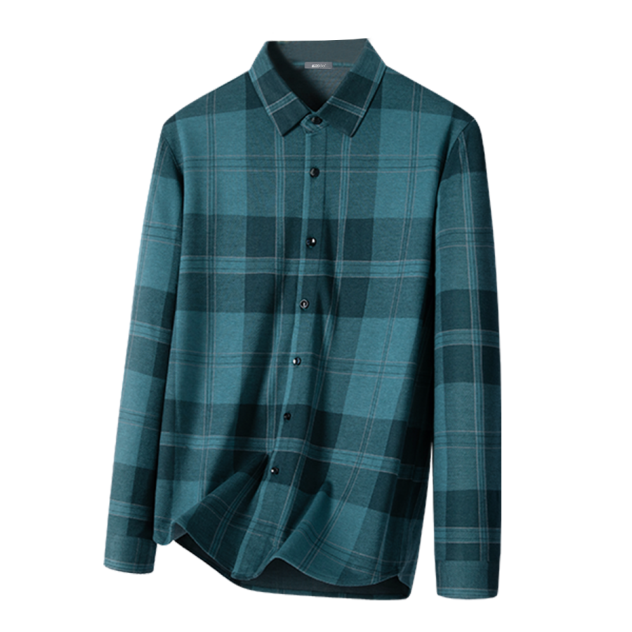 Hodo Shirts Men's Lapel Moderate Shirt