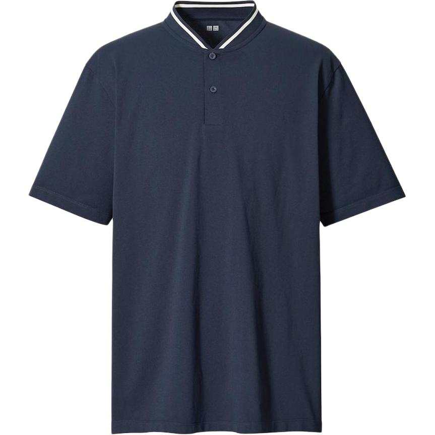 UNIQLO Polo Shirt Men's Navy Blue