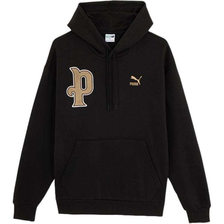PUMA Sweatshirts Unisex Black Hooded Moderate