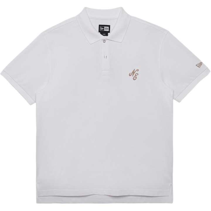 New Era New Era Polo Shirt Unisex White