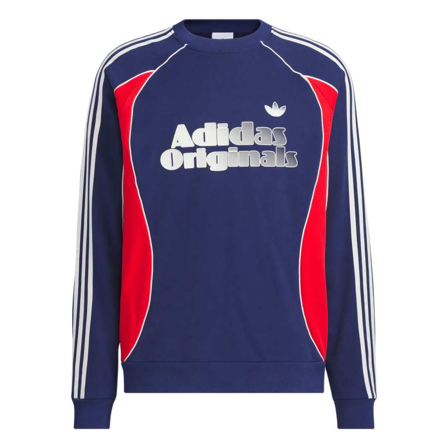Adidas Originals RETRO REMIX CREW Sweatshirt Men's Dark Blue