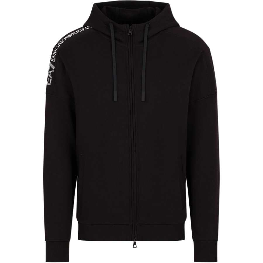 EMPORIO ARMANI Ea7 EMPORIO ARMANI Logo Printed Zipped Hoodie