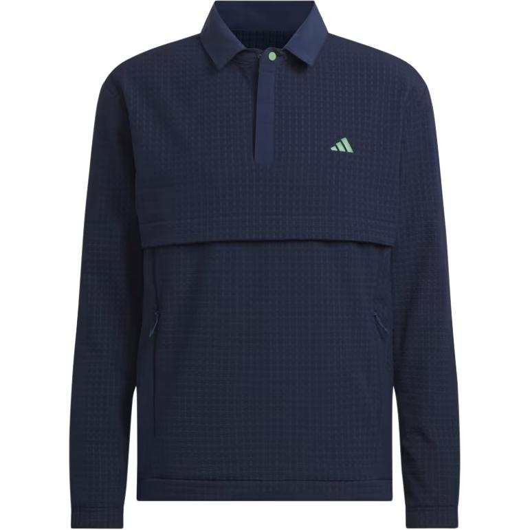 Adidas Adidas Free Shipping With AdiClub Ultimate365 Tour WIND.RDY Quarter Zip Pullover