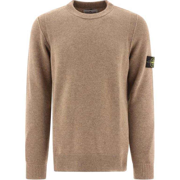 STONE ISLAND Logo Patch Crewneck Jumper