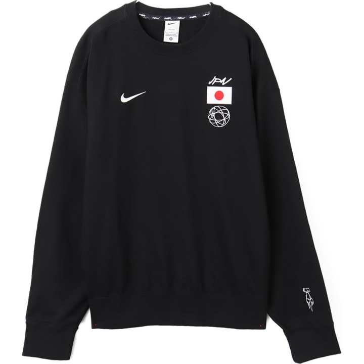 Nike Nike X Futura Sweatshirts Unisex Black Crew Neck Moderate