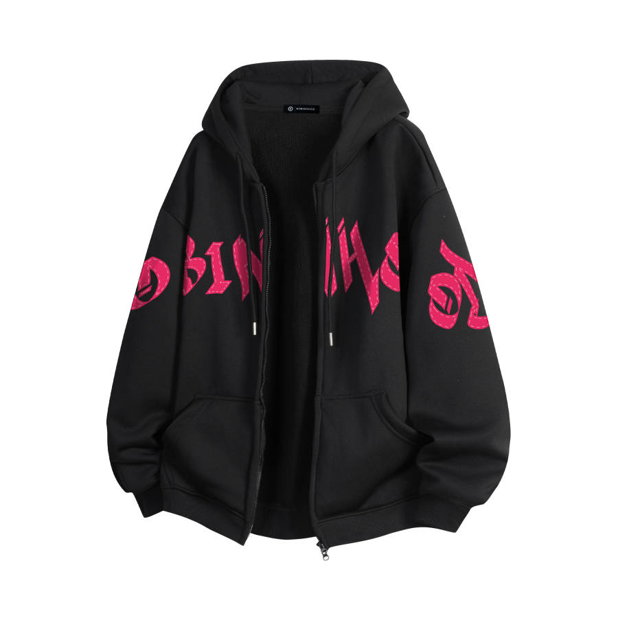 ROBINHOOD Sweatshirts Unisex Hooded Moderate Cardigan