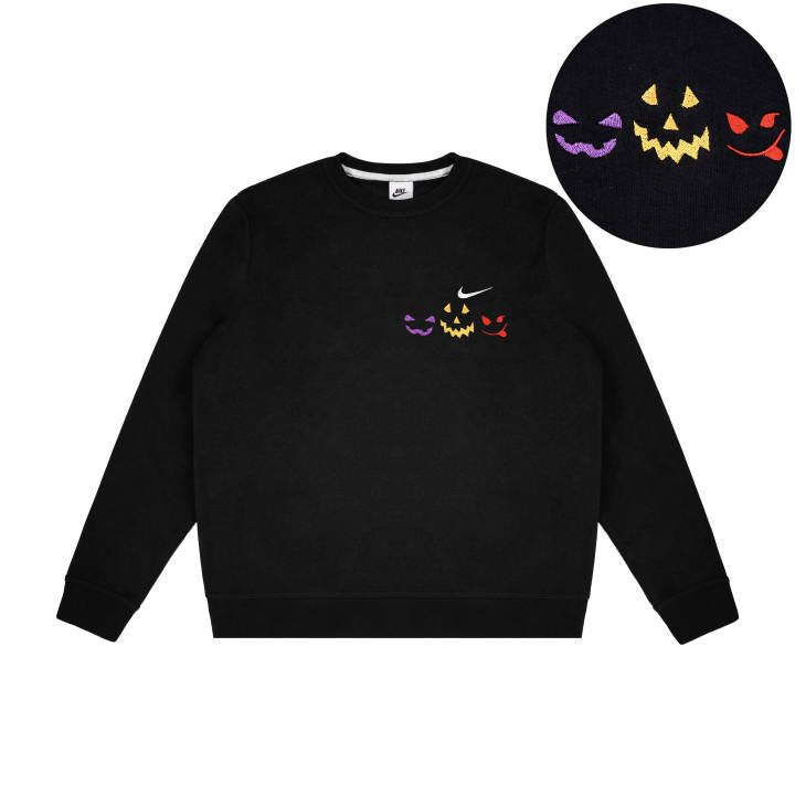 Nike Nike Sweatshirts Unisex Black Crew Neck Thickened Regular