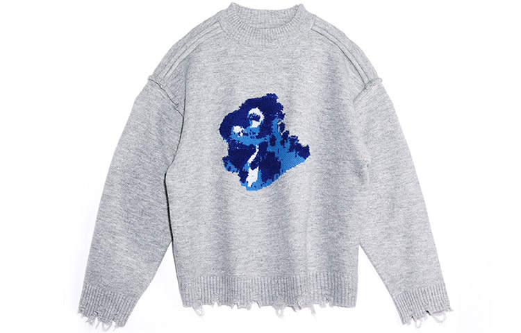 ROARINGWILD ROARINGWILD Sweater Unisex Gray