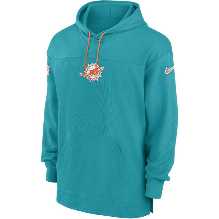 Nike Nike Miami Dolphins Sideline Jersey Men's Nike Dri FIT Nfl Pullover Hoodie