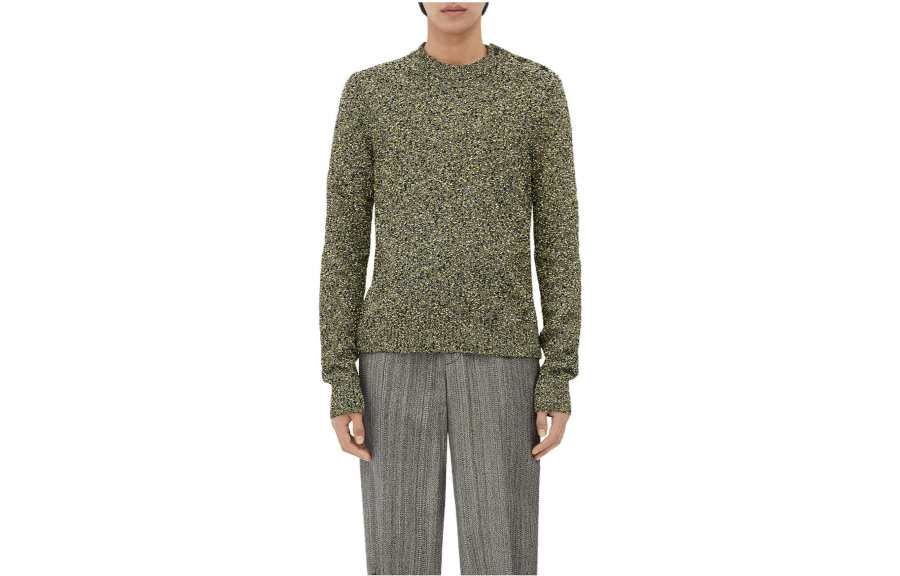 Bottega Veneta Sweaters Men's Green Crew Neck Moderate Other